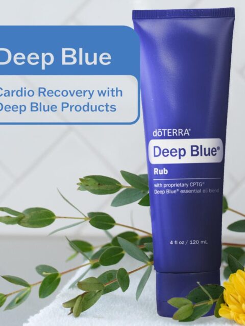 ديب-بلو Deep Blue | مزيج زيوت مبرده ومريحه للعضلات، منثول طبيعي (كريم)