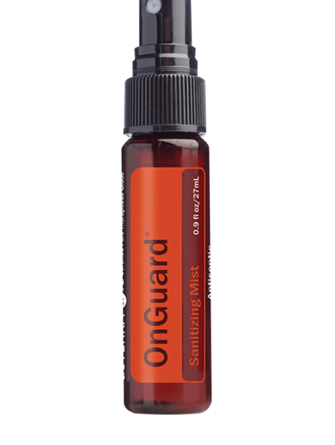 بخاخ معقم بالزيوت النباتيه: البرتقال البري والقرنفل والقرفة والأوكالبتوس وإكليل الجبل (عضوي)