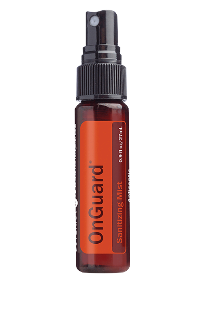 بخاخ معقم بالزيوت النباتيه: البرتقال البري والقرنفل والقرفة والأوكالبتوس وإكليل الجبل (عضوي)