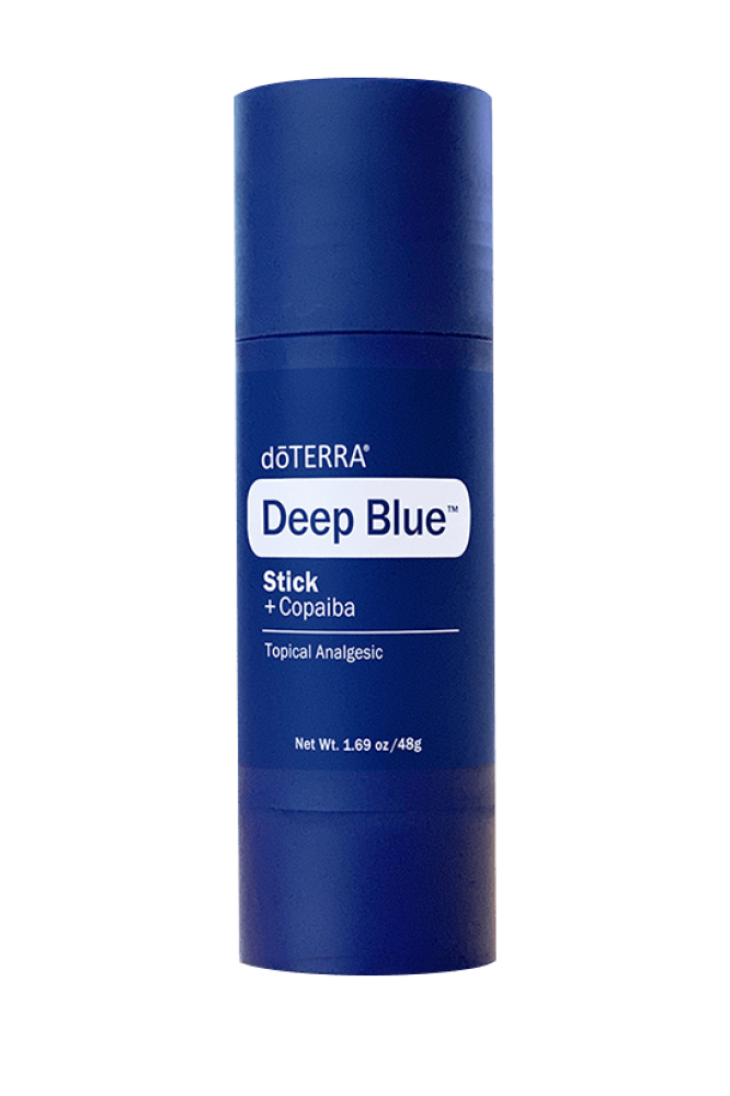 ديب-بلو Deep Blue | مزيج زيوت مبرده ومريحه للعضلات، منثول طبيعي (رول اون أصبع)