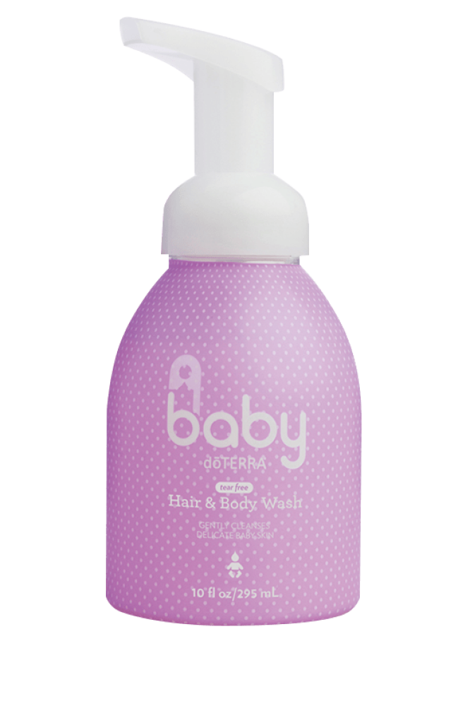 غسيل شعر وجسم للأطفال طبيعي (خالي من المعطرات الكيماويه)