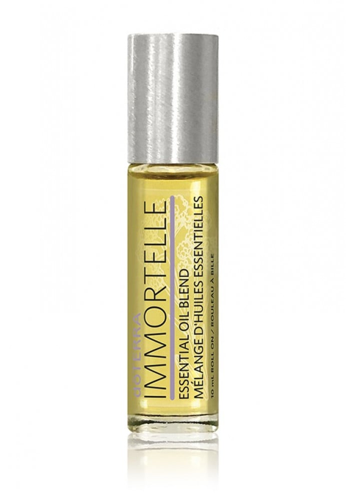 الخلود "Immortelle" | مزيج زيوت لدعم صفاء التجاعيد (رول أون 10مل، عضوي، صافي مع جوز الهند)