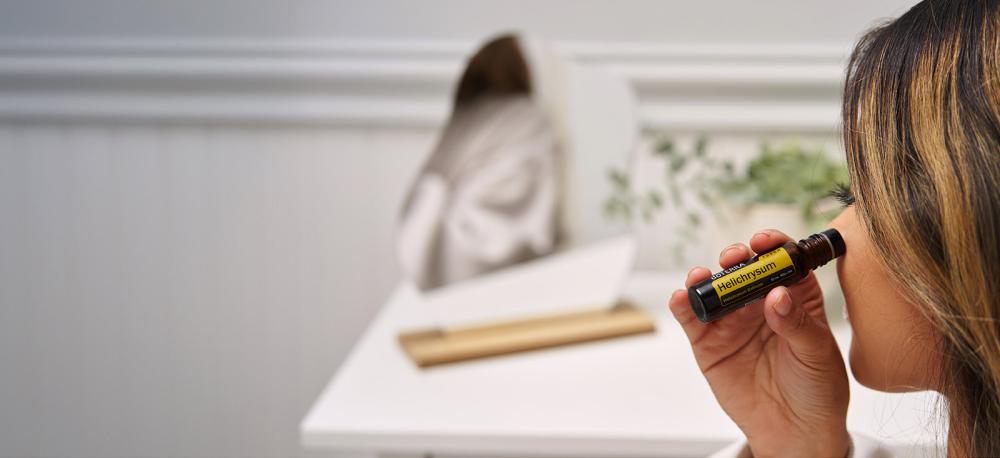 زيت زهرة ذهب الشمس “Helichrysum” (رول أون 10مل، عضوي، صافي مع جوز الهند) - Image 2