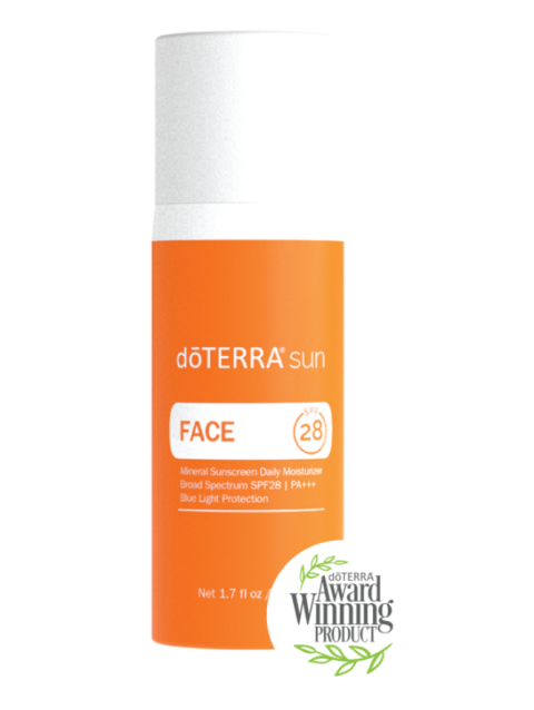 واقي الشمس اليومي طبيعي مع معادن أساسية / للوجه (مرطب)