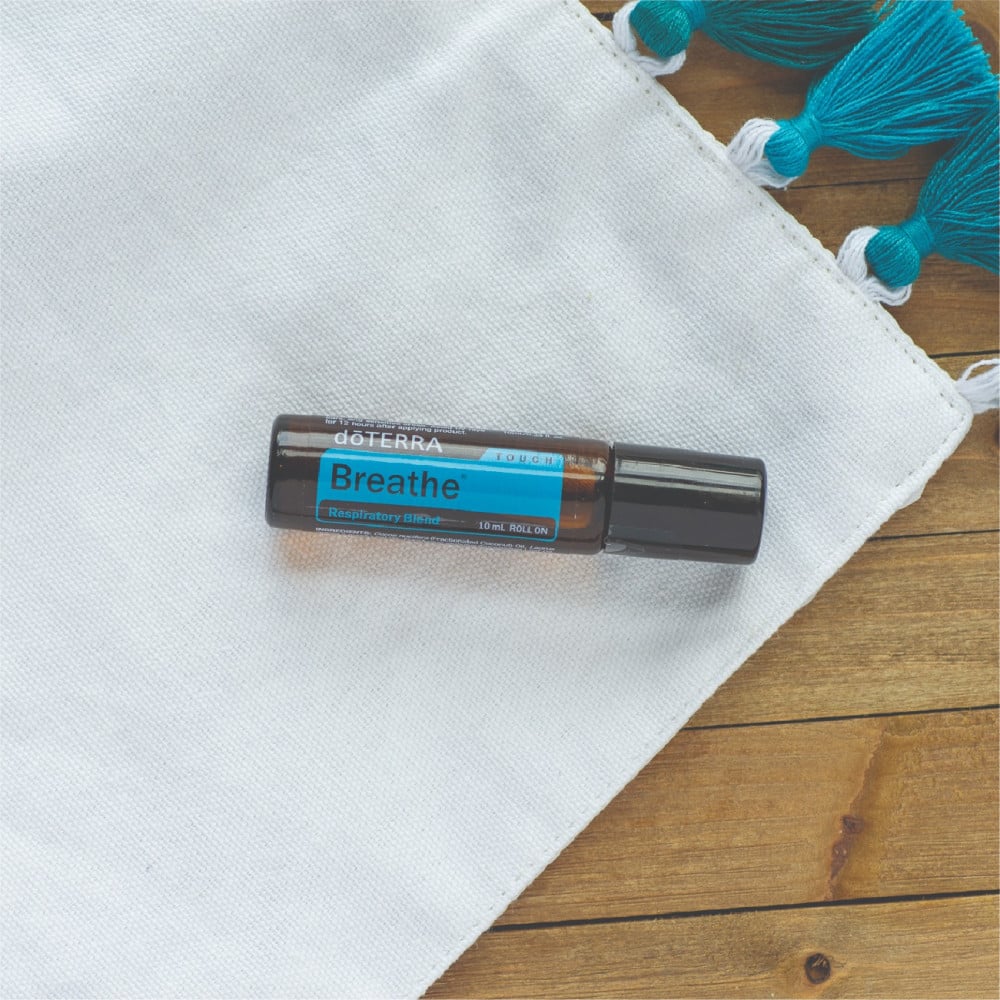 التنفس "Breathe" | مزيج زيوت لدعم الجهاز التنفسي (رول أون 10مل، عضوي، صافي مع جوز الهند) - Image 3