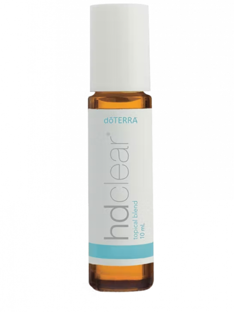 الصفاء "HD Clear" | مزيج زيوت لحل مشاكل البشرة ويعزز صفائها (رول أون 10مل، عضوي، صافي مع جوز الهند)