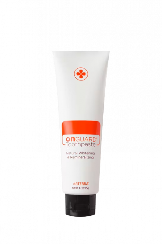 معجون أسنان مبيض طبيعي (زيت القرفه، برتقال، قرنفل، *)